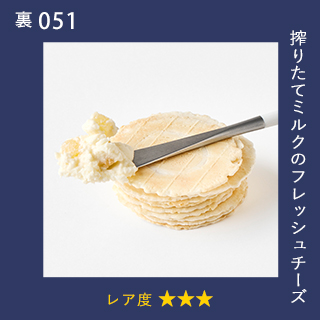 搾りたてミルクのフレッシュチーズ