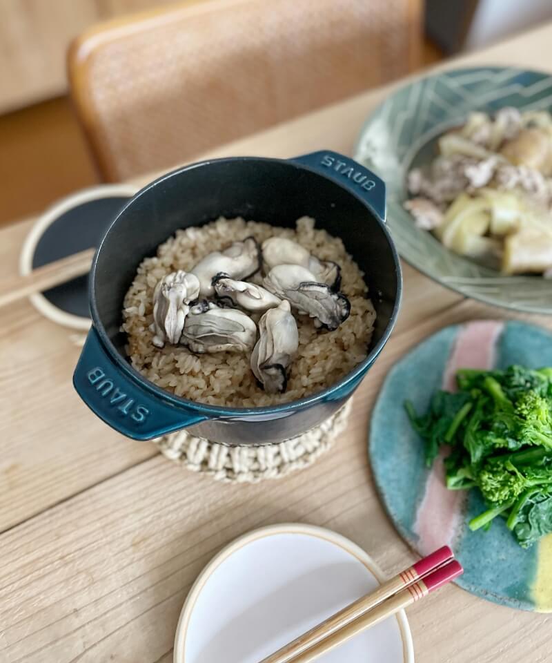 牡蠣ご飯