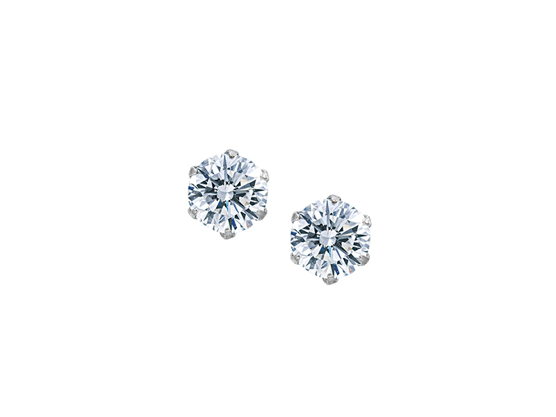 Ptダイヤモンドピアス