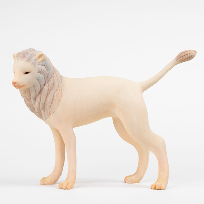 ⼟屋仁応 「獅⼦」