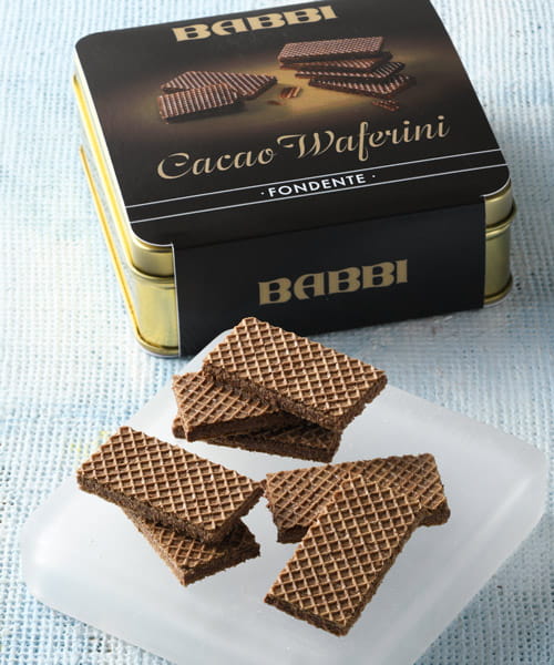 ＜BABBI＞カカオワッフェリーニ チョコレート