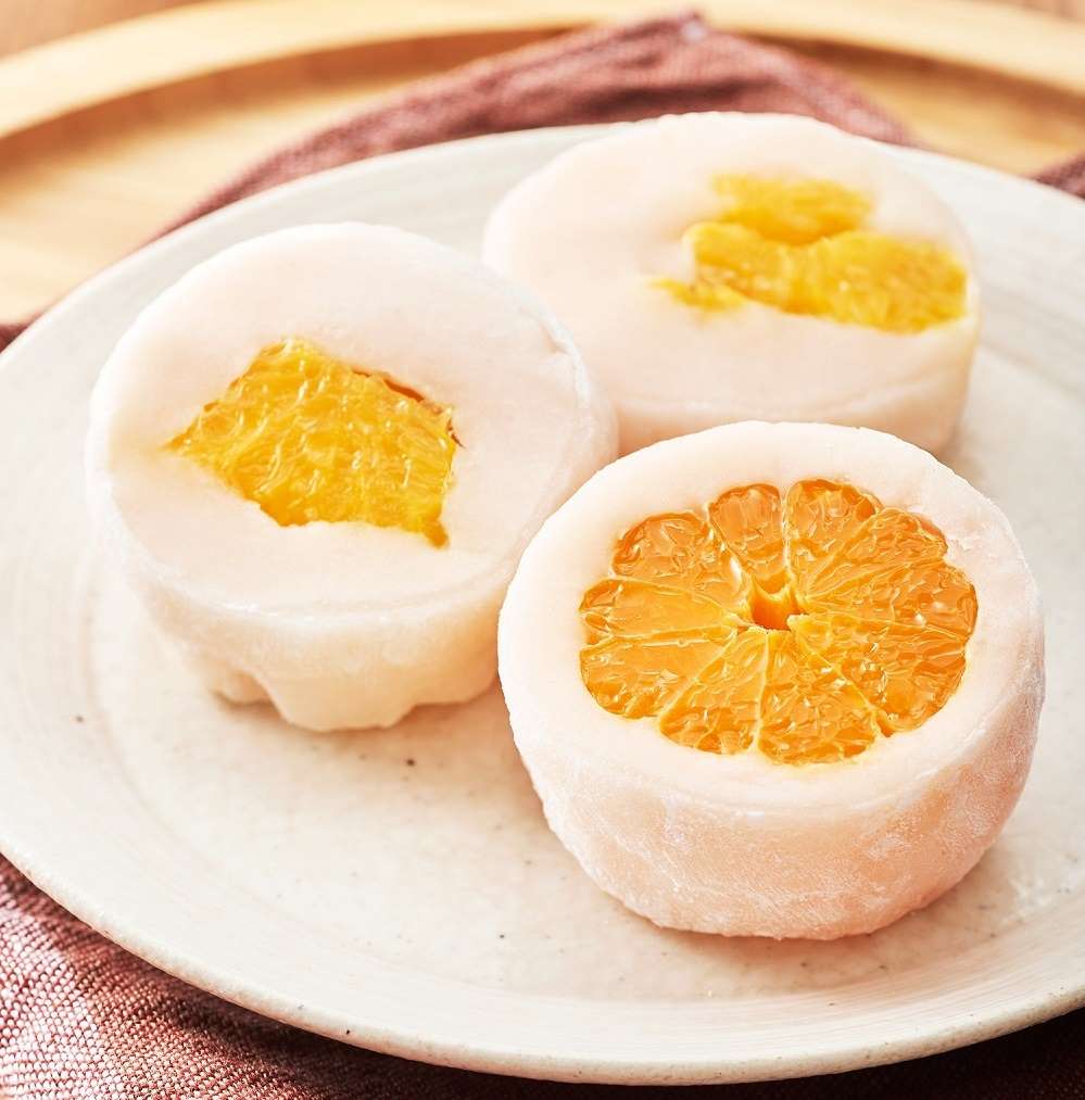 ＜一福百菓・清光堂＞一福百菓 まるごとみかん大福のイメージ
