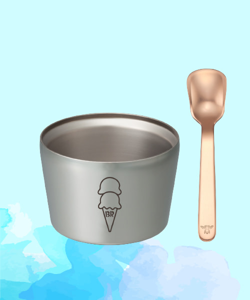 ＜Happy Ice Cream＞Holder & Spoonセット
