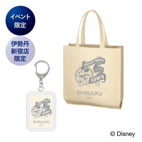 ［伊勢丹新宿店限定］ 会場限定 トートバッグ SHINJUKU 会場限定 キーホルダー SHINJUKU