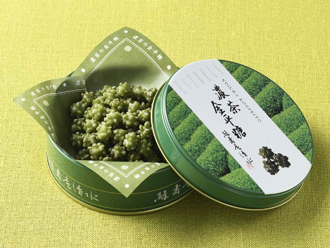 京都〈緑寿庵清水〉エストレーラ「濃茶の金平糖」