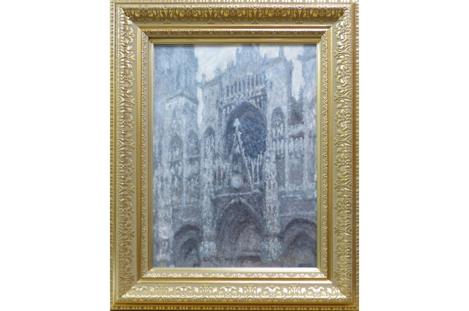 Claude MONET/クロード・モネ《ルーアン大聖堂 扉口 曇天》