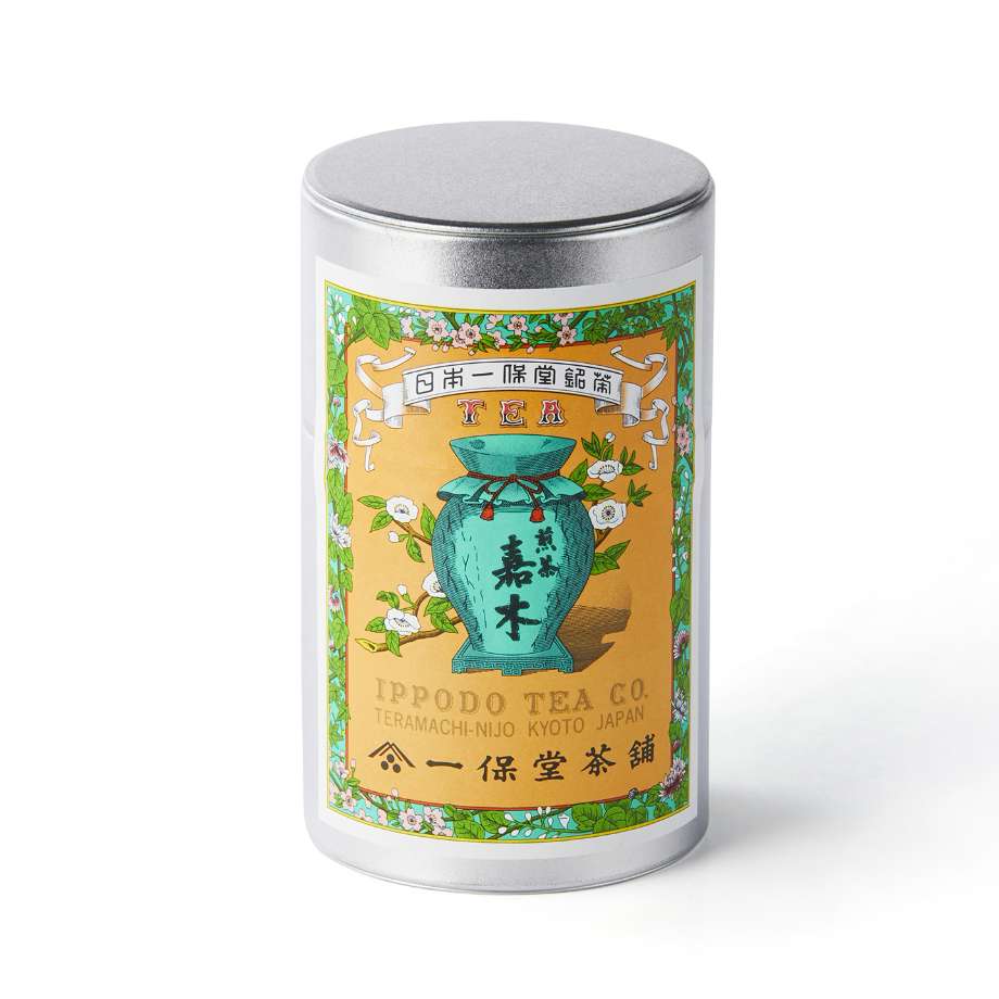 ＜一保堂茶舗＞煎茶 嘉木小缶箱