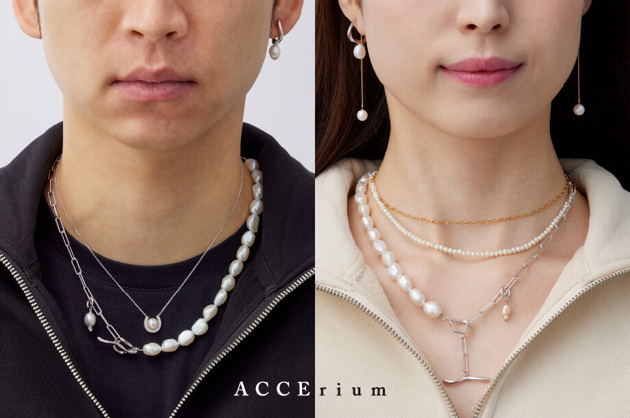 数々の賞を受賞 伊勢丹アクセサリー＆ジュエリーセレクション】ジェンダーレス アコヤ真珠