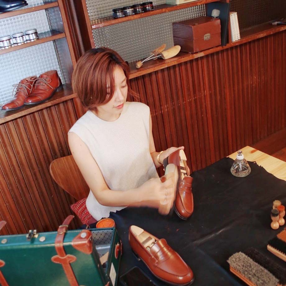 人気シューシャイナー・伊藤由里絵氏が来店