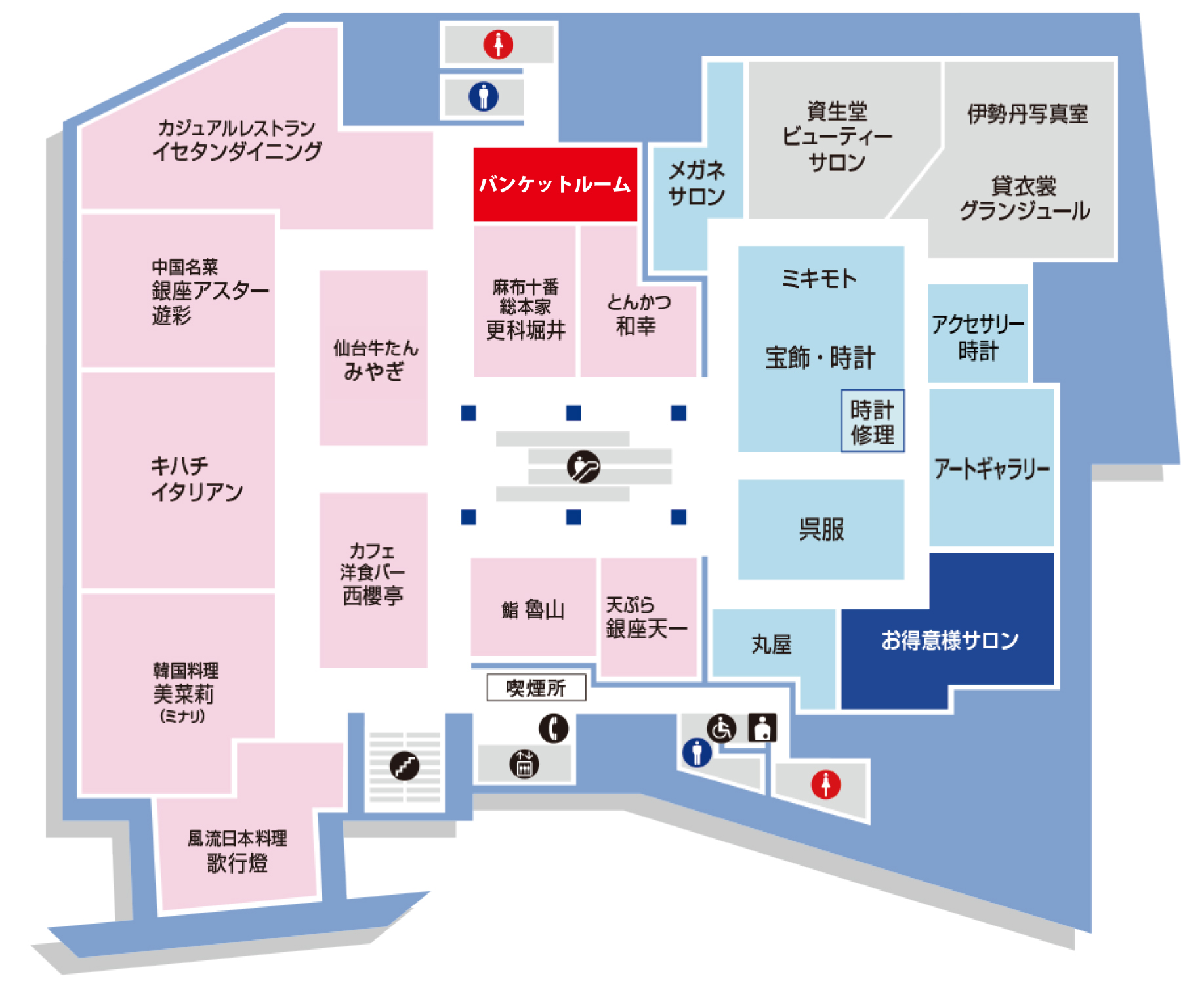 お渡し場所マップ