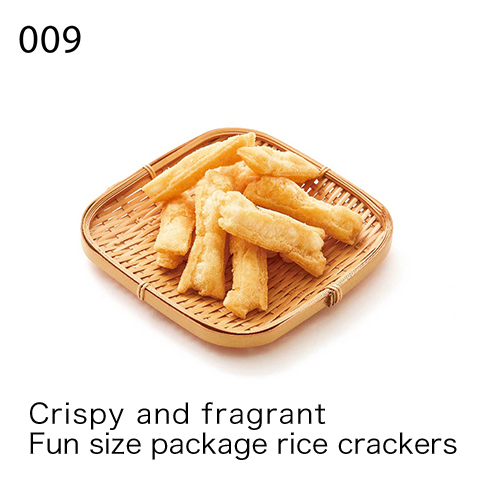 Crispy and fragrant Fun size package rice crackers