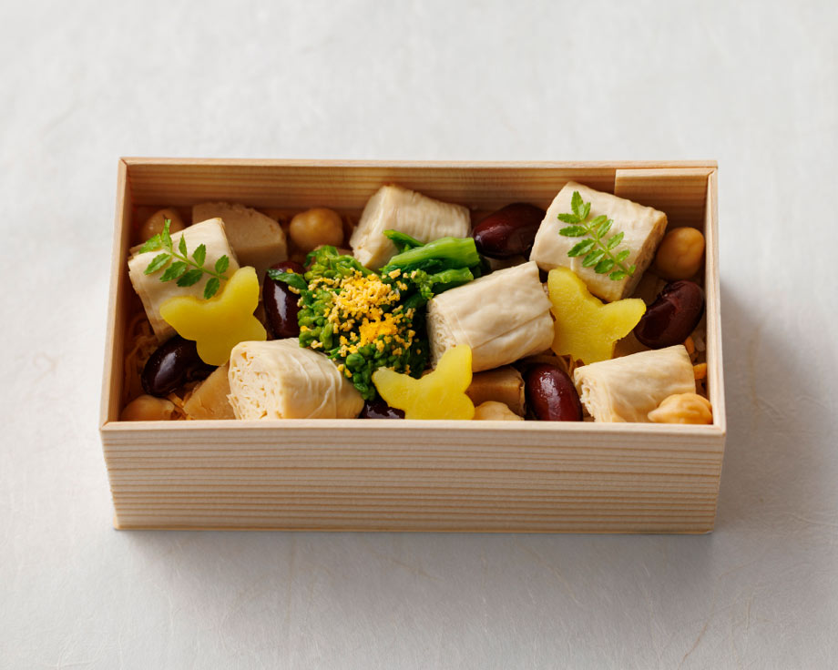 ＜有職＞湯葉とお豆のばら散し 各日10点限り 1,512円（1折）