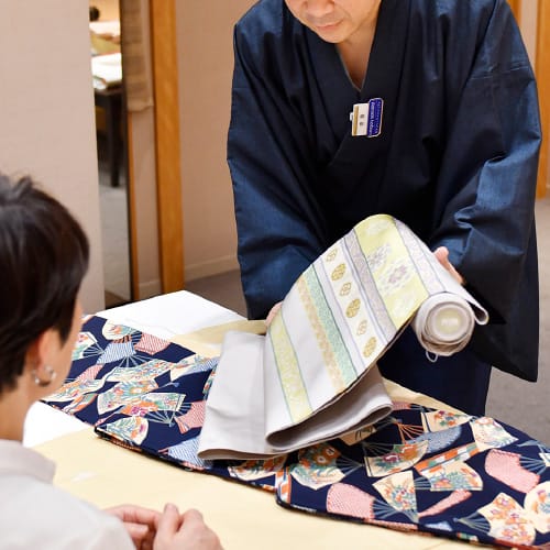 譲り受けたきもの、カスタマイズもコディネートもお任せください。