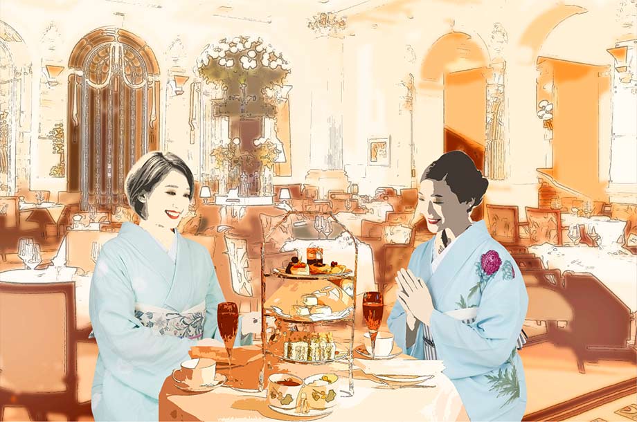三越のゆかた2023「ゆかたでアソボ」