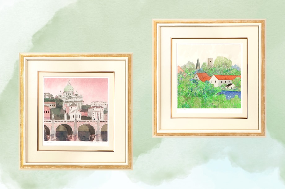 ヨーロッパの優しい風景　安野 光雅 版画作品特集