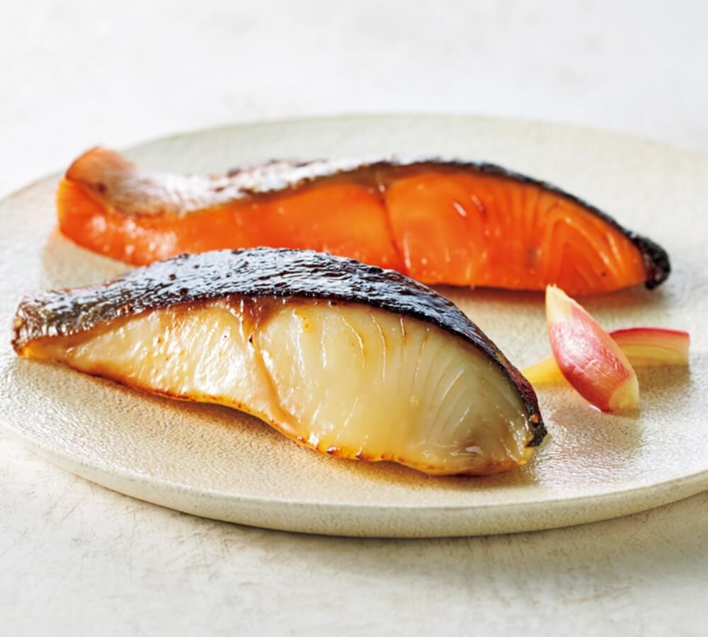 ＜鈴波＞九重みりん粕使用 厚切り魚介みりん粕漬詰合せ