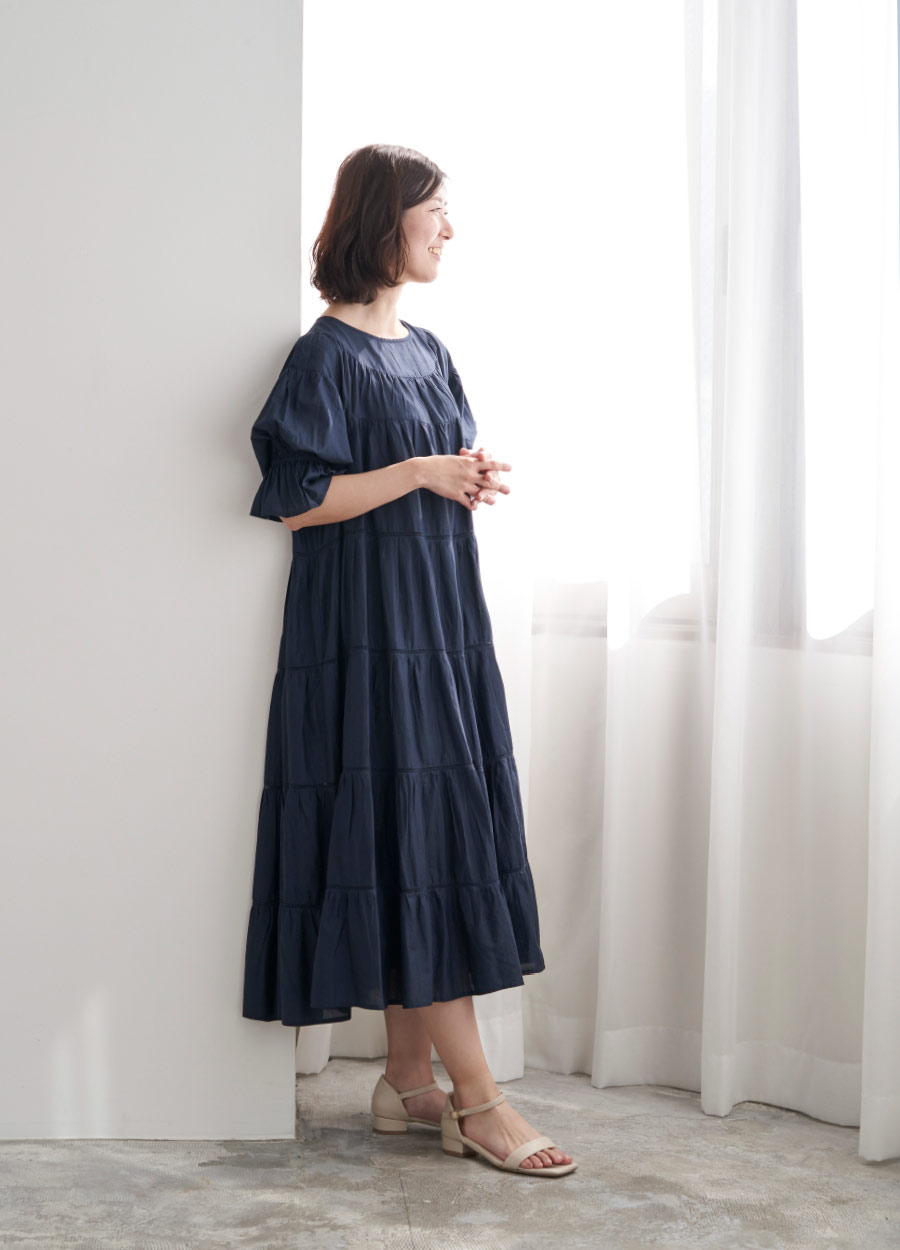 ＜Merlette/マーレット＞ドレス 69,300円(綿100％)
