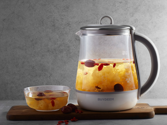 簡単＆上手に、薬膳茶や薬膳がゆが作れるポット