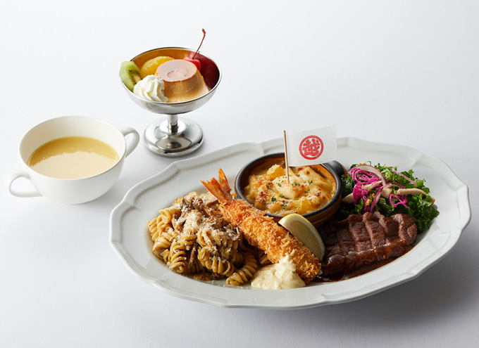 三越創業350周年企画 秋の⼤⼈さまランチ
