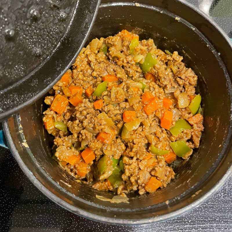 完全なる無水のドライカレー