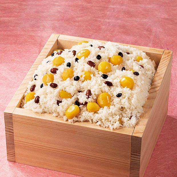 ＜たもかみ極み＞栗豆おこわ