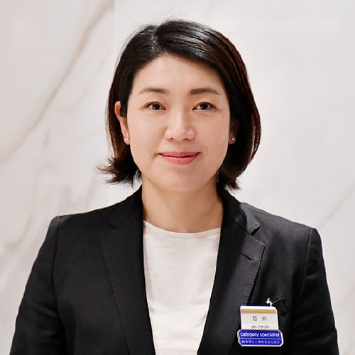 メンズカテゴリースペシャリスト　石井弥生