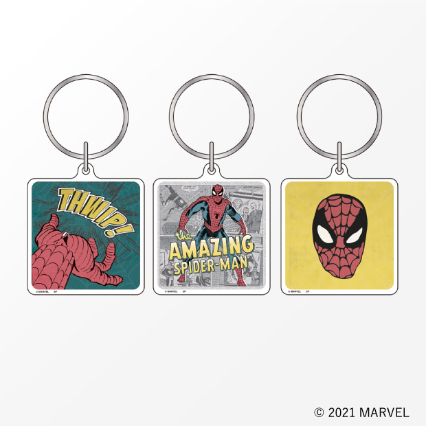 スパイダーマン オリジナルアクリルキーホルダー各種