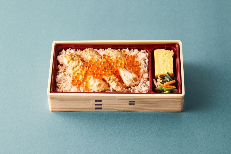 すしべん　鮭といくら