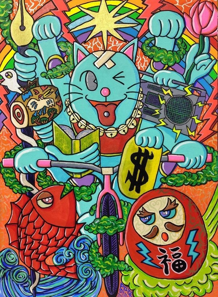 ピストジャム展～極彩奇天烈板絵図2025