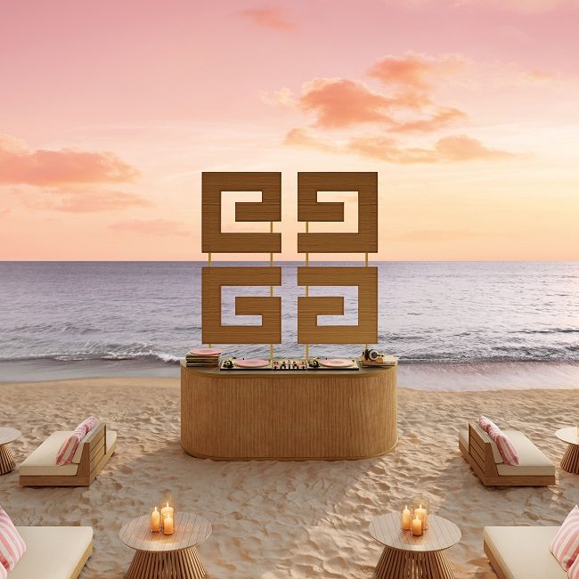 ＜ジバンシイ＞GIVENCHY  SUNSET CLUB  POP  UP  EVENT （ISETAN BEAUTY MAGAZINEページへ遷移します）                