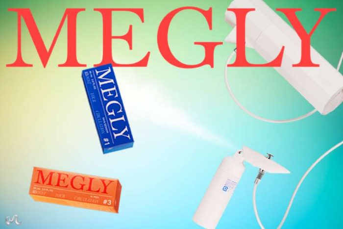 ミスト化粧水の＜MEGLY/メグリー＞がメンズ館初出展！スペシャルキットも登場します。
  