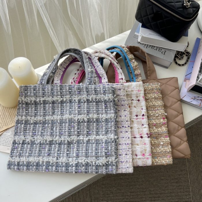 soleile ソレイル　ツイード　2way bag