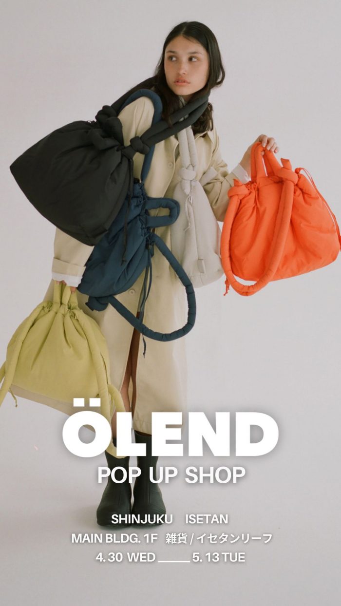 ＜OLEND/オレンド＞POP UP SHOP