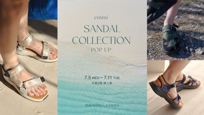 emmi＞SANDAL COLLECTION POP UP | 婦人靴 | 伊勢丹 新宿店
