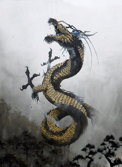 田中ラオウ絵画展 烈風